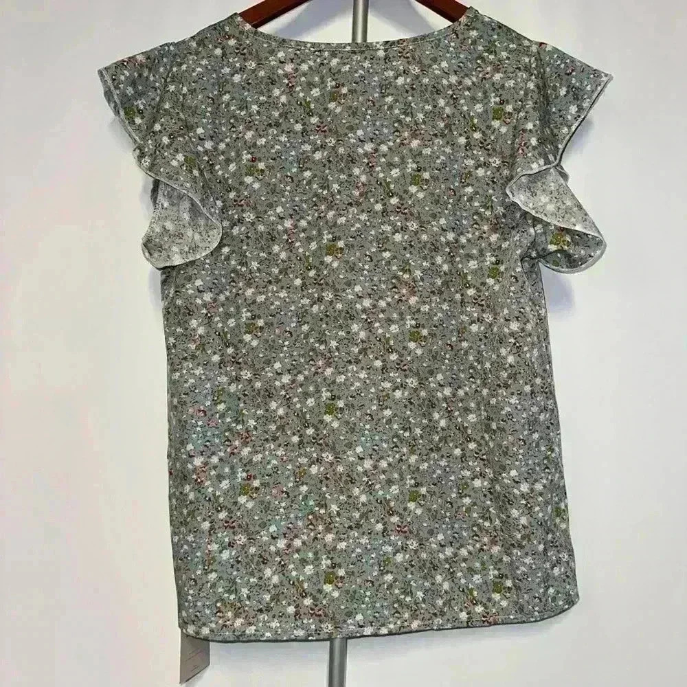 NWT! Emery Rose Floral Blouse - Size S - for Woman - Picture 11 of 11